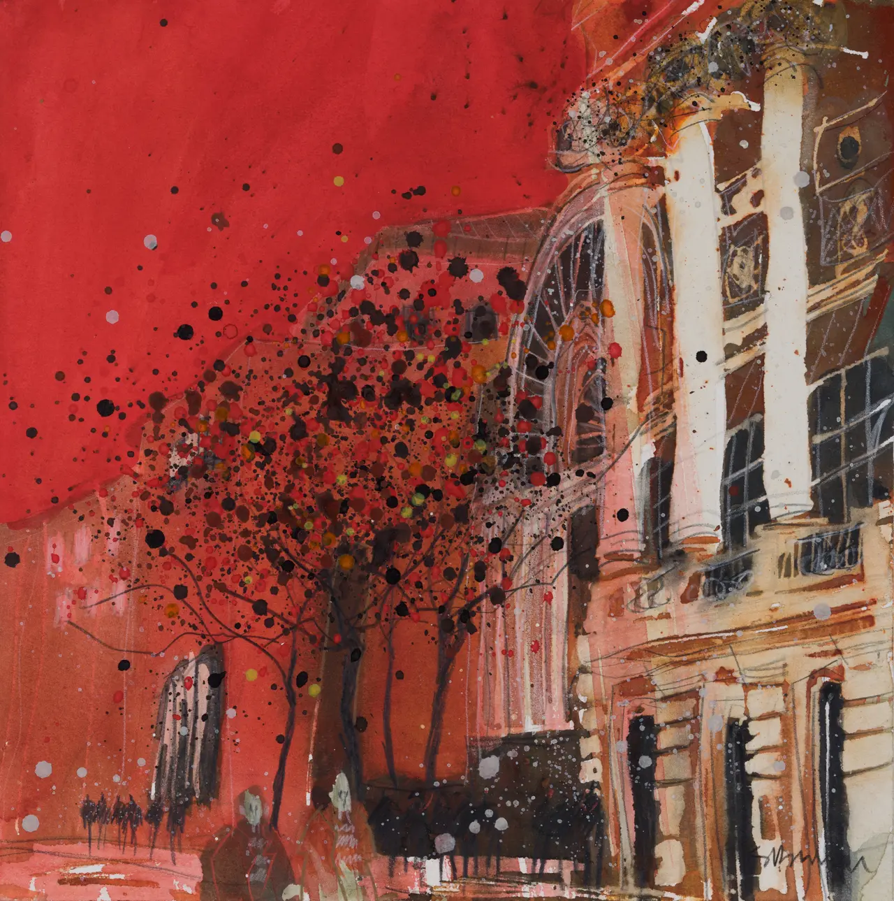 Susan Brown - evening, royal opera house